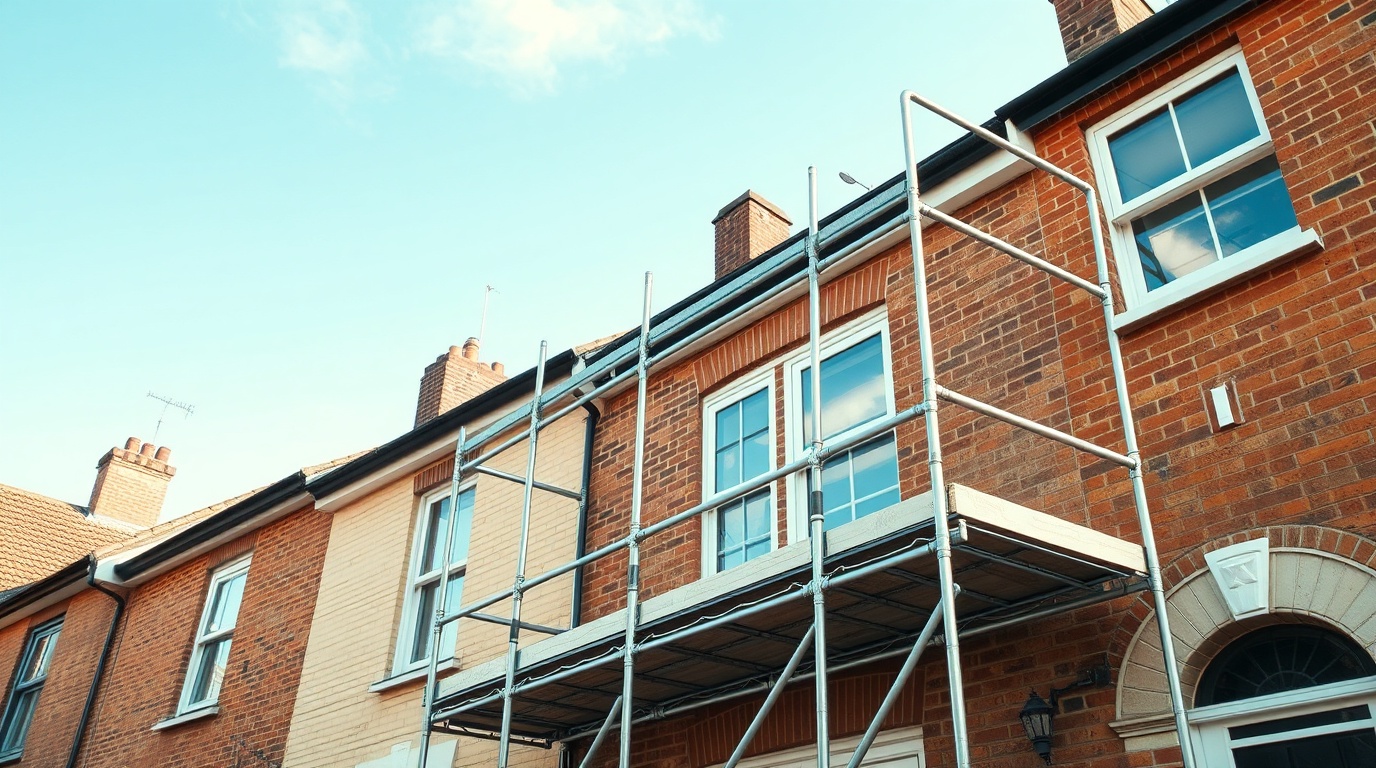 How much scaffolding does a loft conversion need?